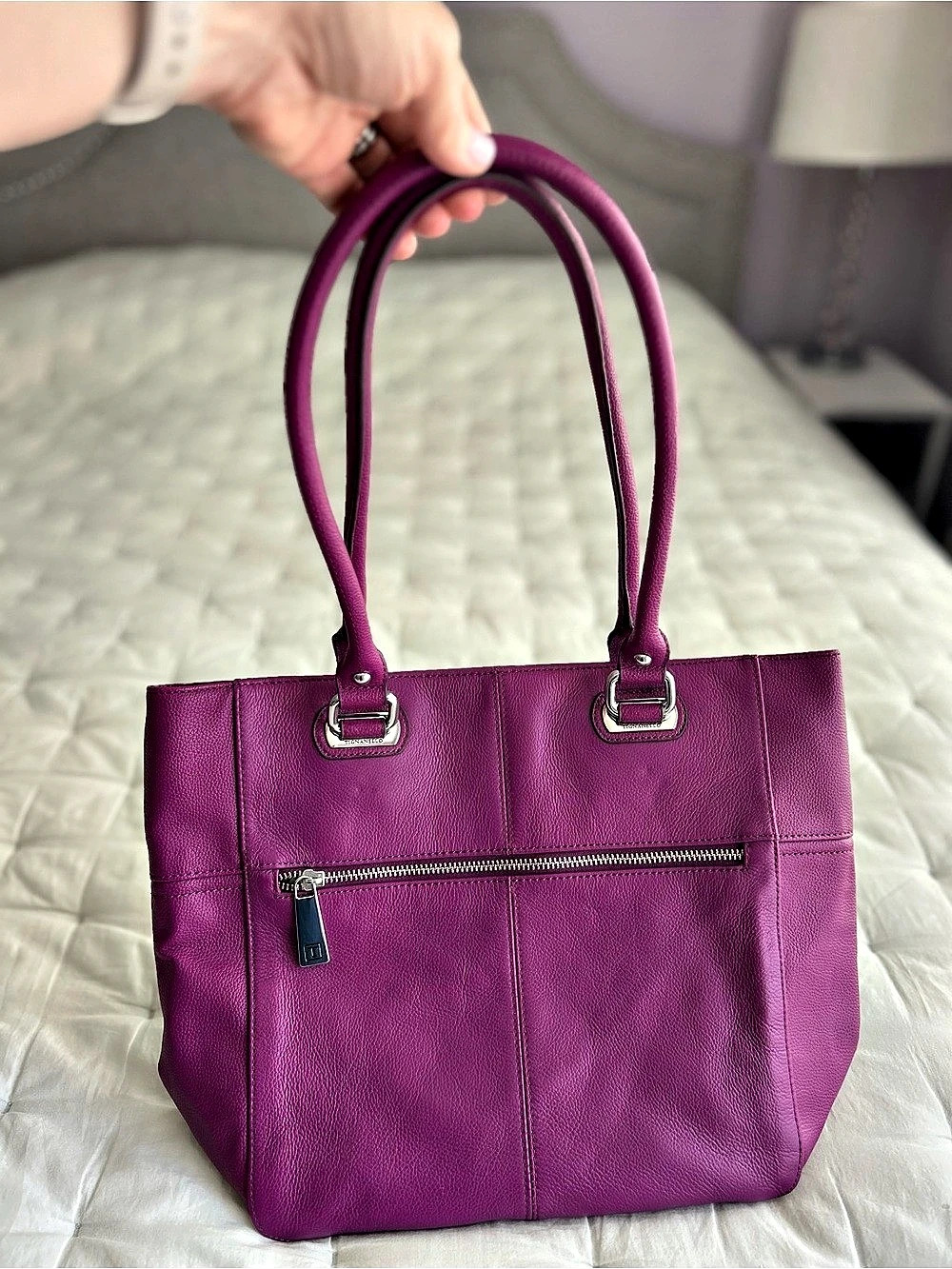Tignanello Tote Bag in Purple